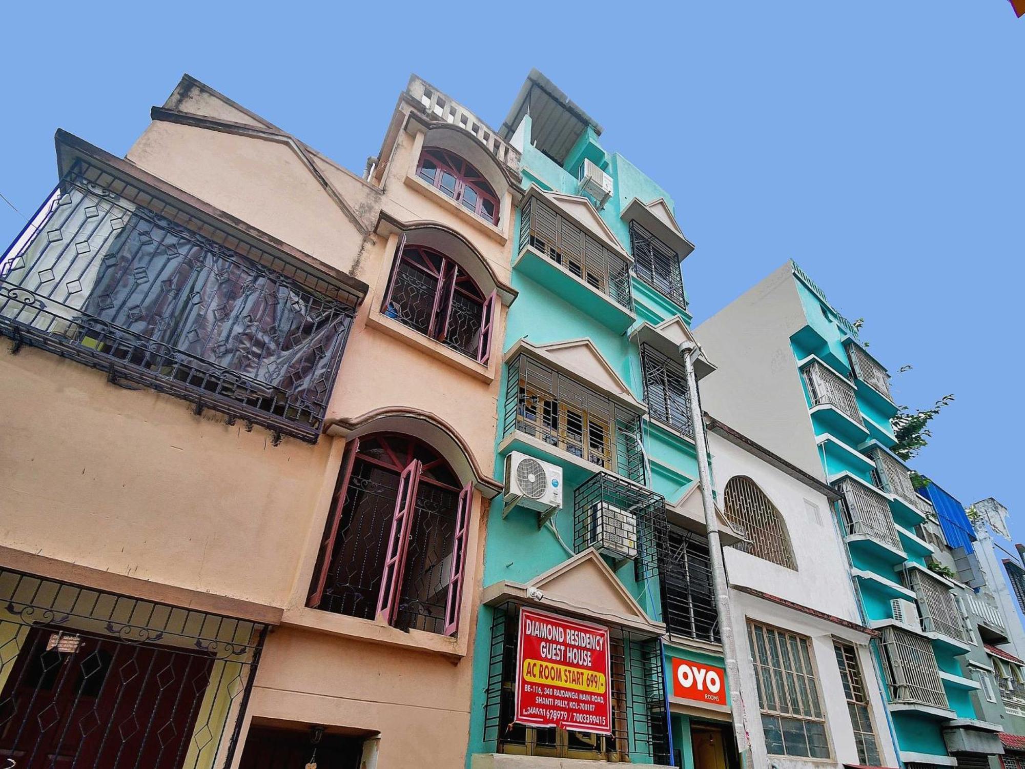 Hotel O Diamond Residency Kalkutta Kültér fotó